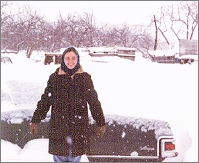  Betsy and snow 