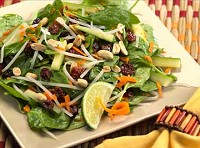 Asian Spinach Salad